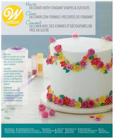 Wilton How To Fondant Decoraties Uitsteken en Decoreren Kit