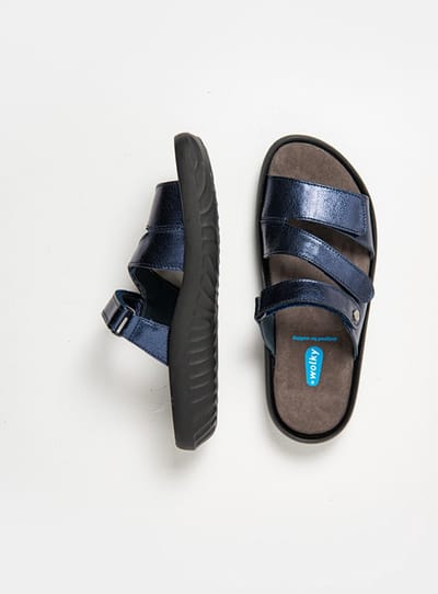 Wolky Dames Slippers 00885 Sense Blauw