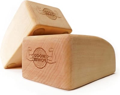 BalanceBlocks Handstandblokken - Houten yogablok voor polsondersteuning - Bodyweight-training - Gymnastiek - Acrobatiek - Yoga yoga block wood