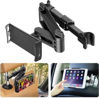 Tablet houder voor auto hoofdsteun - telefoon smartphone houder voor auto hoofdsteun