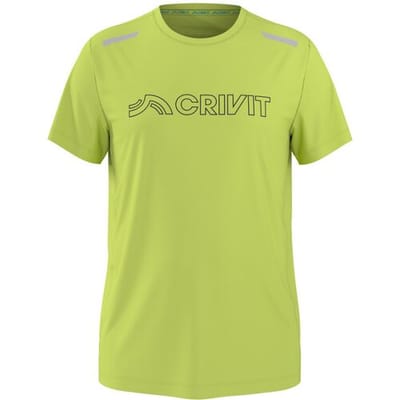 CRIVIT Heren sportshirt (Neongroen, S)