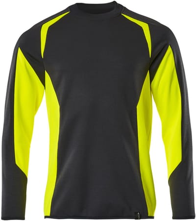 Mascot Accelerate Safe Sweatshirt 22084-781 - Zwart/hi-vis geel - 3XL