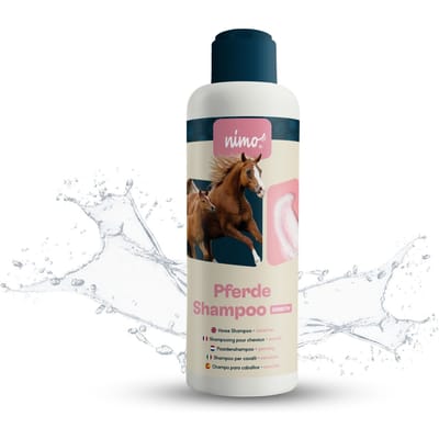 nimo® paardenshampoo sensitive • parfumvrij & pH-neutraal voor alle rassen 250