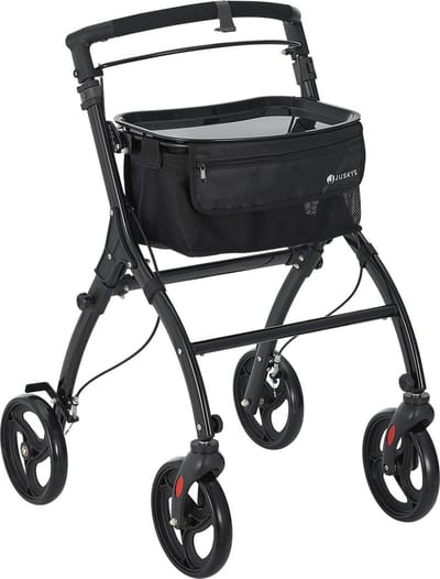 Aluminium Rollator Active - Zwart