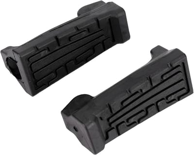 Rubberen Voetsteunen voor Motorfiets - Ideaal voor YBR 125 - Antislip Pedalen met Stevige Grip