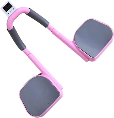 Buikspier Trainer - Core apparaat - Kracht opbouwen - Ingebouwde timer - 28x20x10 cm - Roze