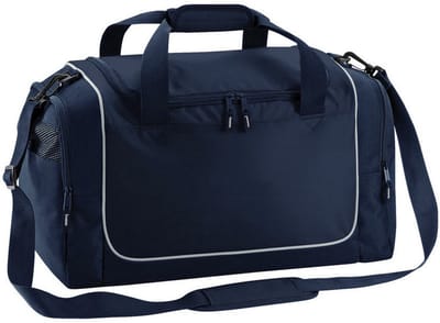 Sporttas/reistas Locker - 30 Liter - schouderband - 3 vakken - navy/grijs - 47 x 30 x 27 cm