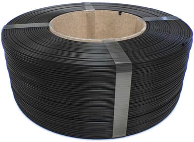 FormFutura EasyFil ePLA Filament - 1.75 mm - Traffic Black - 1000 gram Bambu Coil
