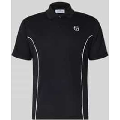 regular fit poloshirt met logo-stitching model 'EGEO'