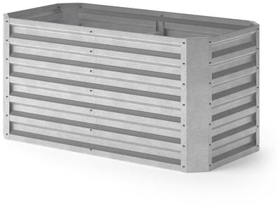 OK-Living Hoogbed – 120 x 60 cm Zilver
