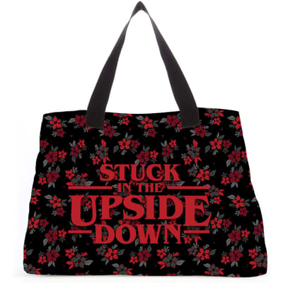 Stranger Things Stuck In The Upside Down Tote Bag