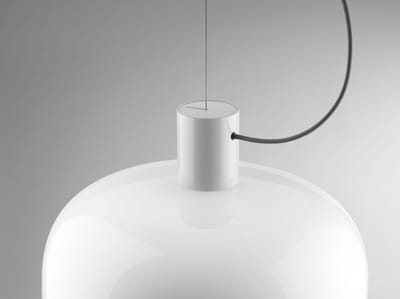 Flos Bellhop Glazen hanglamp - wit - Ø33 cm