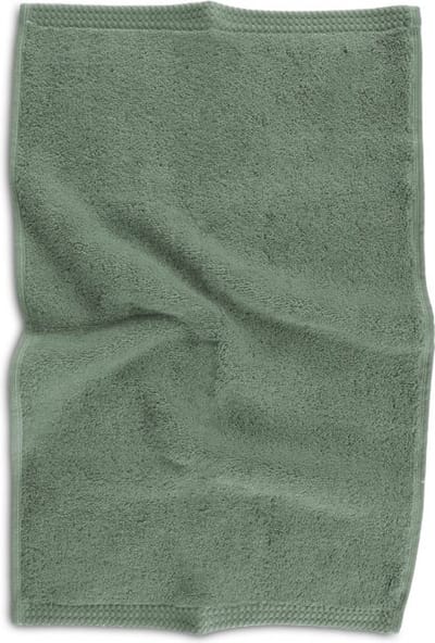 Tiseco Home Studio - Gastendoek DELUX - - SET/6 - 100% katoen - 550 g/m² - 100% katoen - superzacht en zeer absorberend - 30x50 cm - Greenstone