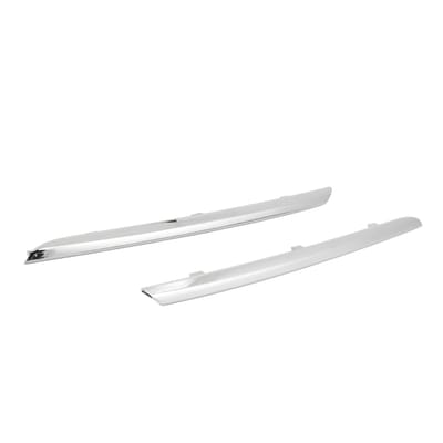 1 Paar Voorbumper Grille Strip Sierlijst 620759133R Chroom Grille Sierlijst Inzetstuk voor Clio IV Facelift