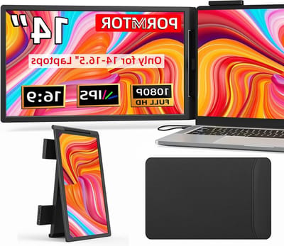 Laptop Scherm Extender - Draagbare Monitor - Productiviteit Verhoging - FHD IPS 1080P - 14 Inch - Niet gespecificeerd