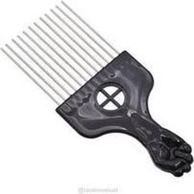 Afro kam - Afro Comb - Kroes Haar - Beard Pick - Krullend Haar - Haar Kam - Grove Kam - Antistatisch - Baardkammen - Baardkam - Baardverzorging