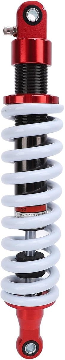 Dailygoods- Schokdemper Heavy Duty - 365mm - CNC Aluminium - Universele Pasvorm - Waterdicht - Roestvrij - Soepel Rijgedrag - Vering