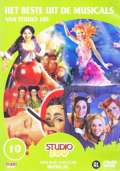 Het Beste Uit de Musicals van Studio 100 Deel 10 - Pinokkio, Sneeuwwitje, Zeemeermin, Doornroosje, de 3 Biggetjes
