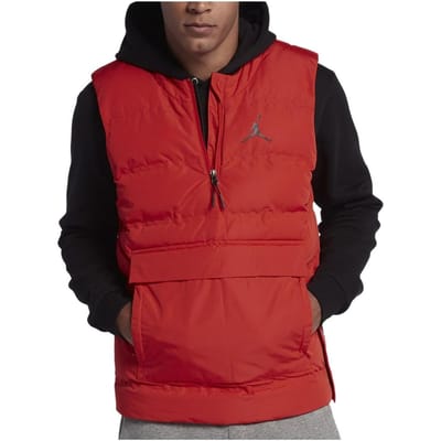 Pull Jordan avec logo imprimé Chaud Gilet droit Homme Gilets Orange gamma 880998-812 XL black