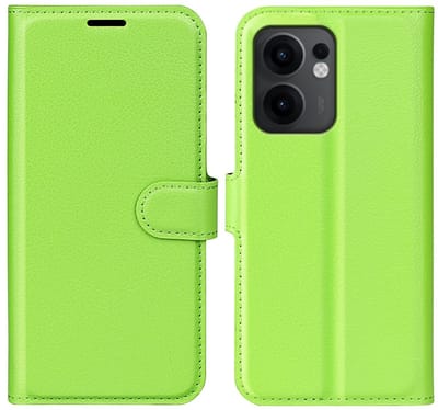 Coverup Hoesje - Geschikt voor OPPO Reno13 F / FS 5G Hoesje - Coverup Book Case - Groen