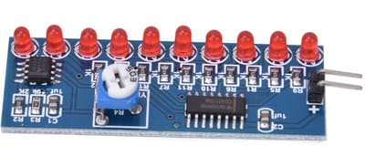Deze doe-het-zelf elektronica-bouwset bevat een NE555+CD4017 LED-lichtmodule, waarmee je chasing- en waterstroomeffecten kunt creëren.