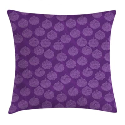 ABAKUHAUS Abstrakt Kussenhoes – Dubbelzijdig bedrukt – 40×40 cm – violet/lavendel