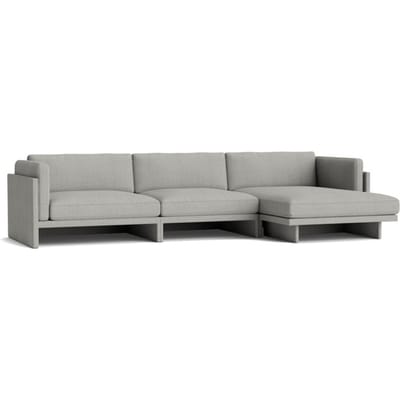 Normann Copenhagen Softy 4-zits modulaire sofa met chaise longue, rechts - NormannCopenhagenRemix133