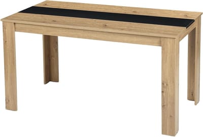 Eettafel Rechthoekig - Keukentafel Woonkamertafel - Samen Eten - Scandinavisch Design - 140x70x75 cm - Eiken