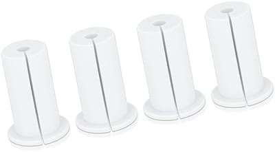 JHUBERS- Kabeldoorvoer Set 4 Stuks - Rubber Kabelgeleiding - 1 Inch Kabeldoorvoer - Ethernet Kabel Grommet - Muurdoorvoer - Slijtvast Materiaal