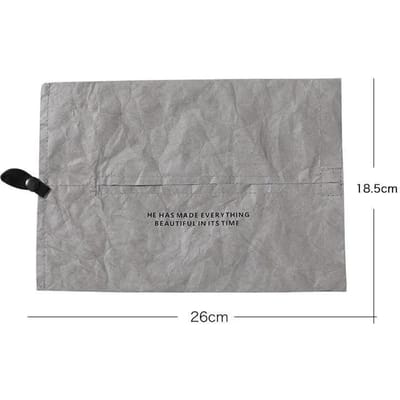 Papieren Handdoek Set Doek Tissue Doos Zak Stofdicht Waterdicht Draagbaar voor Auto Huis Kantoor Interieur Tissue Doos Verwijderbare Tissue