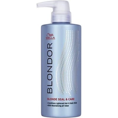 Wella Blonderingen Blondor Blonde Seal & Care Crème Unisex 500 ml