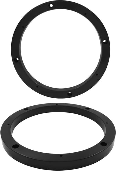 Auto Luidspreker Ring - Spacer Adapter - Audio Verbetering - Duurzaam Kunststof - 180x16mm - Zwart