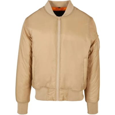 Build your Brand Bomber Jacket BY030 - U. Beige - XL