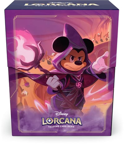 Ravensburger Disney Lorcana TCG Deck Box Mickey Mouse Card Boxes