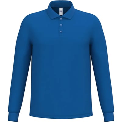 Polo met lange mouwen iDeal Basic Brand