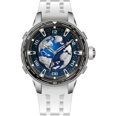 Invicta Celestial 70091 Herenhorloge - Automatisch Uurwerk - Roestvrij Staal met Blauwe Wijzerplaat - 40 mm