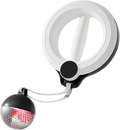 Armtrainer - Onderarm trainer - Bovenlichaam trainen - 360 graden rotatie - 16x19x7 cm - Wit