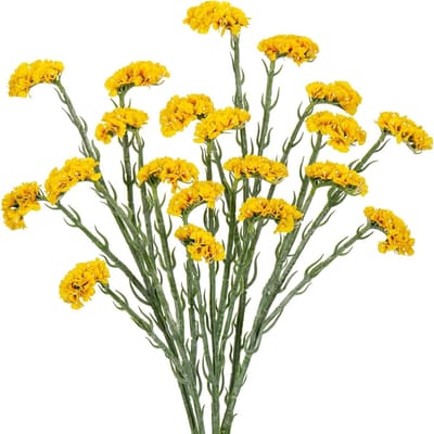 Set van 5 kunstbloemen voor decoratie, ideaal voor bruiloften, woonkamer, kantoor en keuken, realistische uitstraling en veelzijdig gebruik