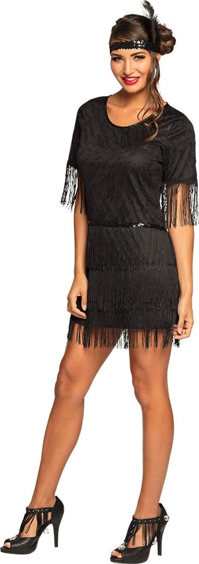 Boland - Kostuum Flapper Darcy (44/46) - Volwassenen - Charleston - 20's - Roaring Twenties