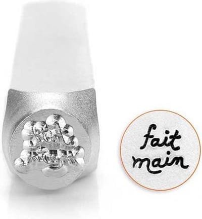 Slagstempel Fait Main | Hoogte 6mm