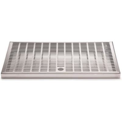 Lekblad voor biertap - Bier lekbak - Roestvrij staal - 400x220x20 mm