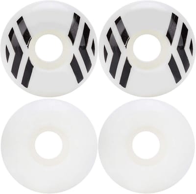 Skateboard Wielen - Roller Wheels - Snel Rijden - Hoge Veerkracht - 52x30mm - Wit