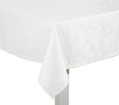 Tafellaken Pichler Marble BW (briljant - wit) - 150 x 250 cm - Chique Tafelkleed met marmertekening - 60% Katoen / 40% Polyester - Luxe Tafellinnen