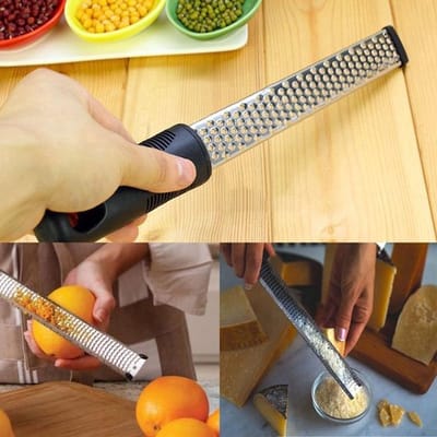 *** 1x Heble® Premium Rasp - Kaas/Citroen/Citrus Fijn Zesteur - Rvs Zester - van Heble® ***