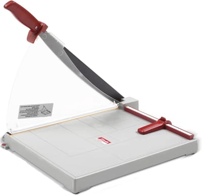 Papier Snijder - Guillotine Snijder - Precisie Snijden - Robuuste Stalen Basis - A4 A3 Formaat - Zwart