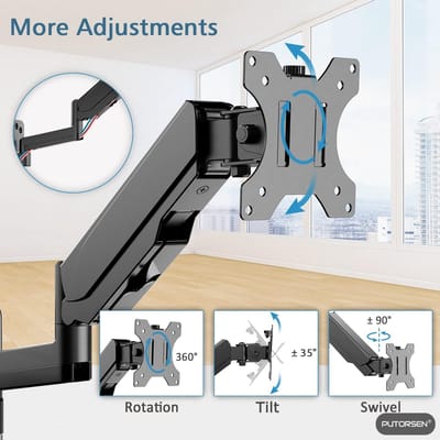 TV Muurbeugel, TV Beugel / TV Wall Bracket, Tiltable TV Bracket - LCD, OLED, Plasma Flat &Curved / BESPAAR RUIMTE 17"-27 inch