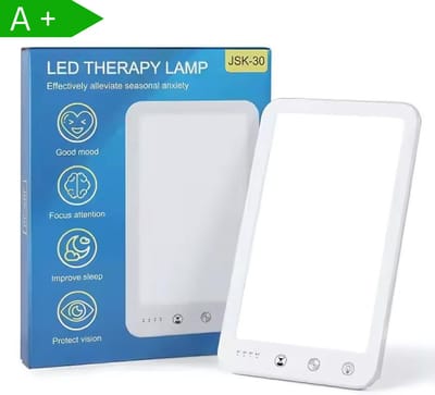 Daglichtlamp 10000 LUX - Lichttherapie lamp - SAD Lamp - 24x15cm