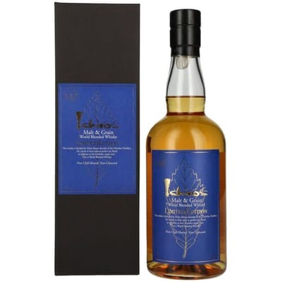 Chichibu Whisky Chichibu Ichiro's Malt & Grain World Blended Whisky 48% Vol. 0,7l in geschenkverpakking