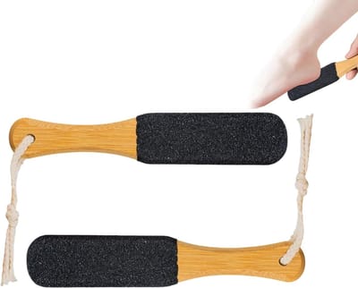 Eeltvijl Voetvijl - Dubbelzijdige Rasp - Voetverzorging Thuis - Ergonomisch Handvat - 22.5 cm Lengte - Niet Gespecificeerd