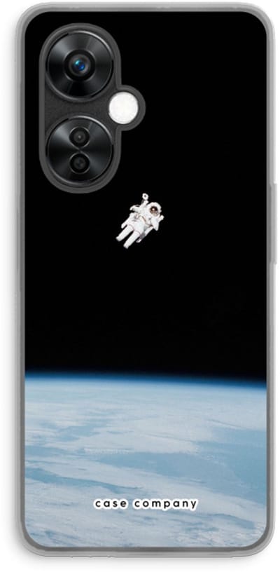 Case Company® - Hoesje geschikt voor OnePlus Nord CE 3 Lite hoesje - Alone in Space - Soft Cover Telefoonhoesje - Bescherming aan alle Kanten en Schermrand